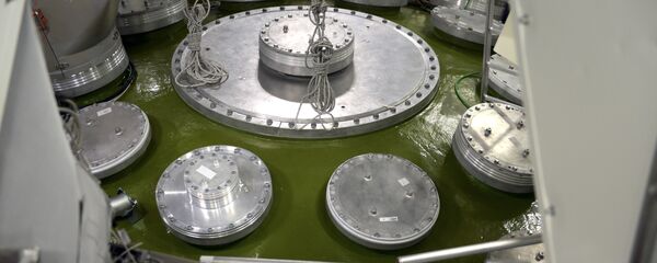 Interior do Centro de Estudos Científicos e Técnicos da Aquitânia (CESTA/CEA) dedicado à criação de armas nucleares, Barp, França (foto de arquivo) - Sputnik Brasil