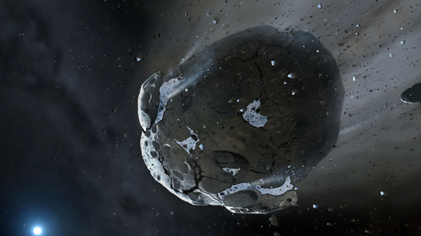 Asteroide no espaço - Sputnik Brasil
