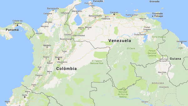 Colômbia e Venezuela - Sputnik Brasil