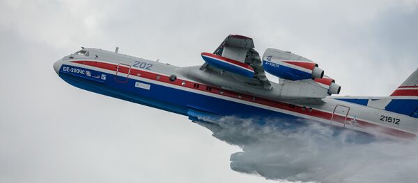 Avião anfíbio Be-200 (foto de arquivo) - Sputnik Brasil