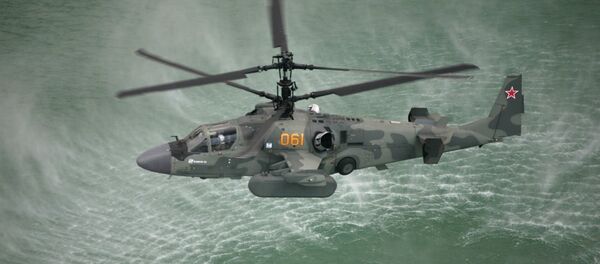 Helicóptero russo Ka-52 - Sputnik Brasil