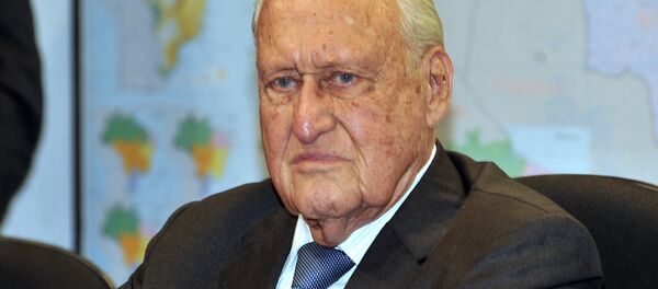 Ex-presidente da Fifa João Havelange - Sputnik Brasil
