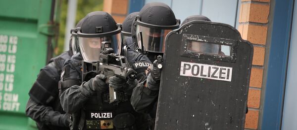 Policiais de Alemanha - Sputnik Brasil