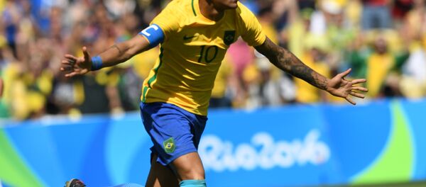 Neymar foi a grande estrela da vitória do Brasil sobre Honduras nesta quarta-feira - Sputnik Brasil