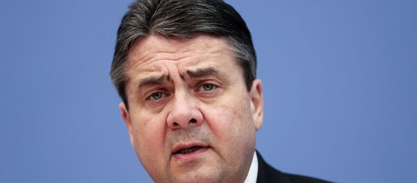 German Vice Chancellor Sigmar Gabriel German Vice Chancellor Sigmar Gabriel - Sputnik Brasil