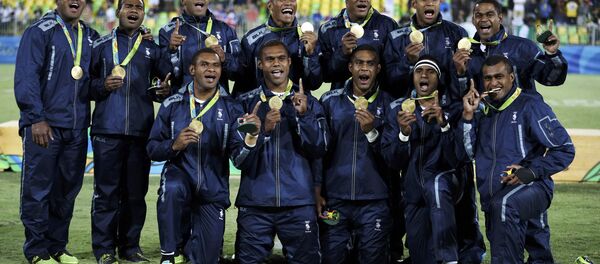 Time de Rugby do Fiji - Sputnik Brasil