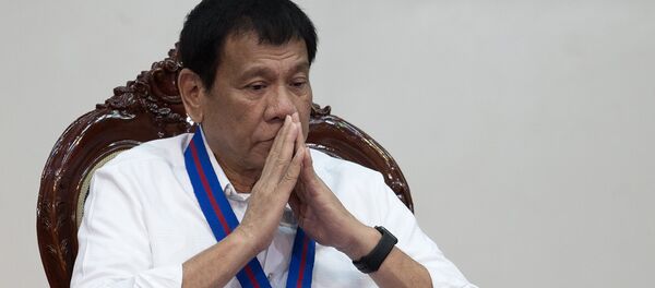 Rodrigo Duterte, presidente das Filipinas - Sputnik Brasil
