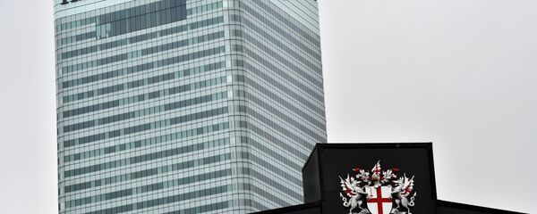 Sede do HSBC em Londres - Sputnik Brasil