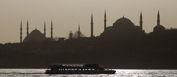 Istambul às escuras. - Sputnik Brasil
