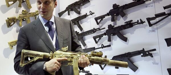 Aleksey Krivoruchko, executivo-chefe da Kalashnikov Concern Aleksey Krivoruchko, executivo-chefe da Kalashnikov Concern - Sputnik Brasil