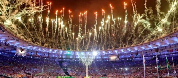 Festa de encerramento dos Jogos Rio 2016 no Maracanã - Sputnik Brasil