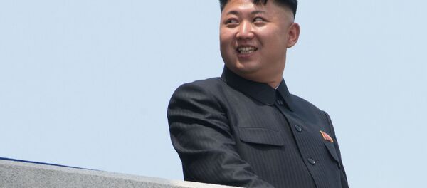 Kim Jong-un durante a comemoração dos 60 anos do fim da Guerra das Coreias, em 2013 (foto de arquivo) - Sputnik Brasil