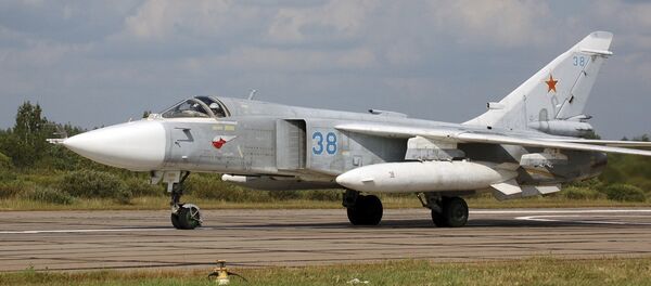 Caça do combate Su-24 - Sputnik Brasil