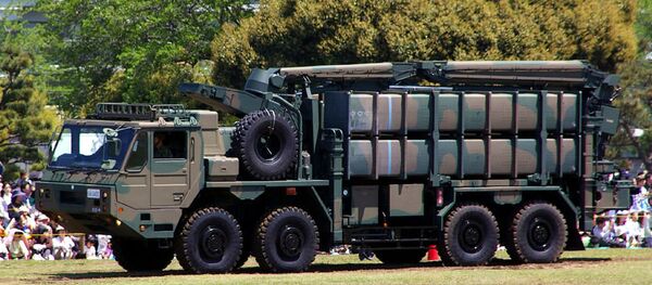 Sistema da defesa antimíssil SAM-4 do Japão - Sputnik Brasil