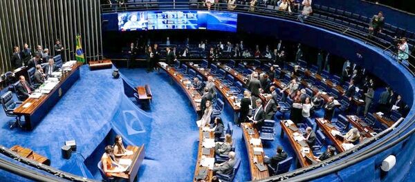 Senado inicia julgamento de Dilma Rousseff por crime de responsabilidade - Sputnik Brasil