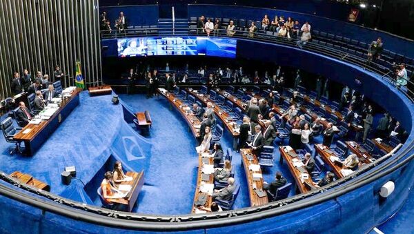 Senado inicia julgamento de Dilma Rousseff por crime de responsabilidade - Sputnik Brasil