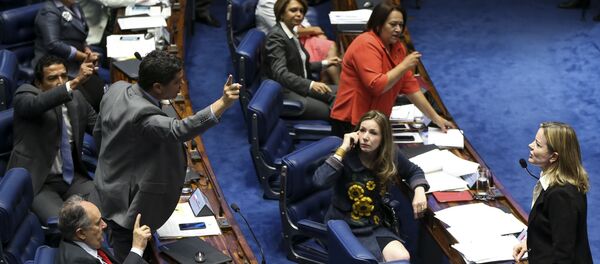 Senado Camila Lanes - Sputnik Brasil