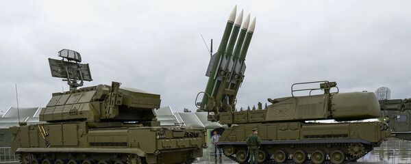 Sistema de defesa antimíssil Buk-1M, Rússia (foto de arquivo) - Sputnik Brasil