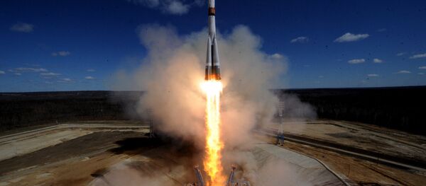 Lançamento da nave espacial Soyuz - Sputnik Brasil