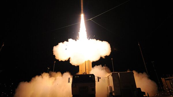 Sistema da defesa antiaérea THAAD norte-americano - Sputnik Brasil
