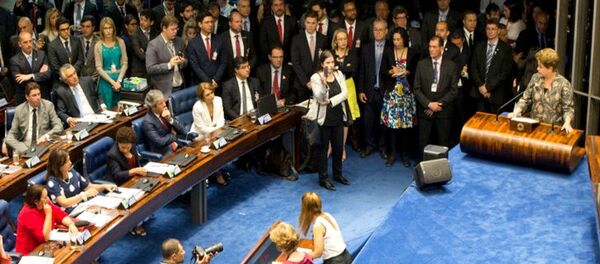 Julgamento do impeachment de Dilma Rousseff - Sputnik Brasil