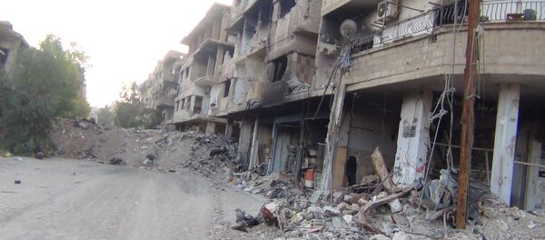 As ruinas da cidade de Darayya na Síria - Sputnik Brasil