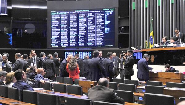 Votação na Câmara dos Deputados - Sputnik Brasil