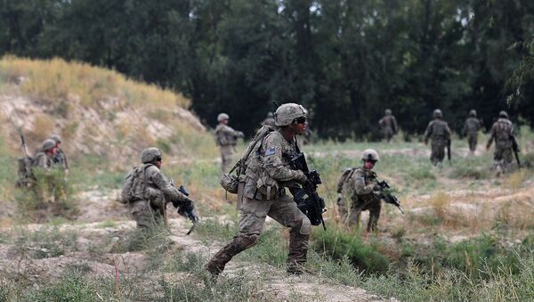 Soldados da 173ª brigada de paraquedistas dos EUA no Afeganistão (foto de arquivo) - Sputnik Brasil