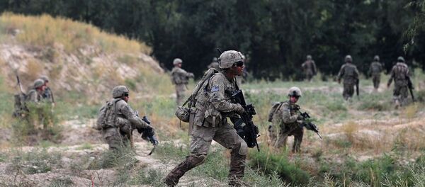Soldados da 173ª brigada de paraquedistas dos EUA no Afeganistão (foto de arquivo) - Sputnik Brasil