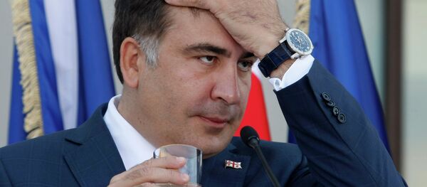 Ex-presidente da Geórgia Mikheil Saakashvili - Sputnik Brasil