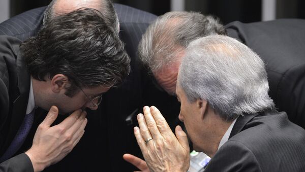 Senado afasta Dilma 1 - Sputnik Brasil