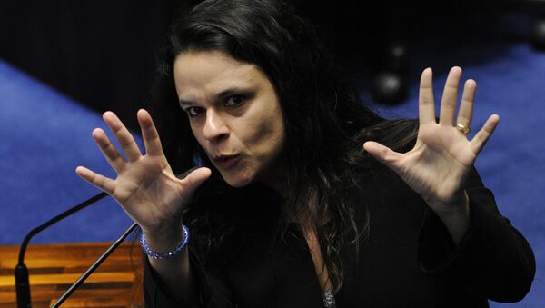 Janaína Paschoal, advogada da acusação no processo de impeachment de Dilma Rousseff - Sputnik Brasil
