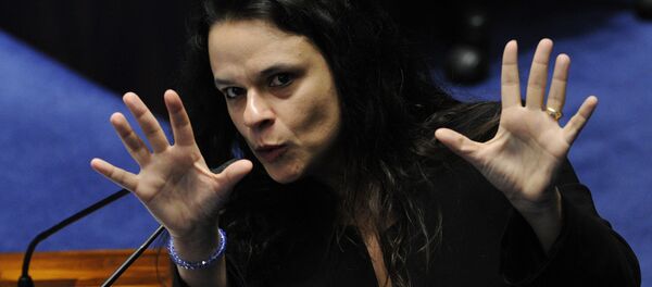 Janaína Paschoal, advogada da acusação no processo de impeachment de Dilma Rousseff - Sputnik Brasil