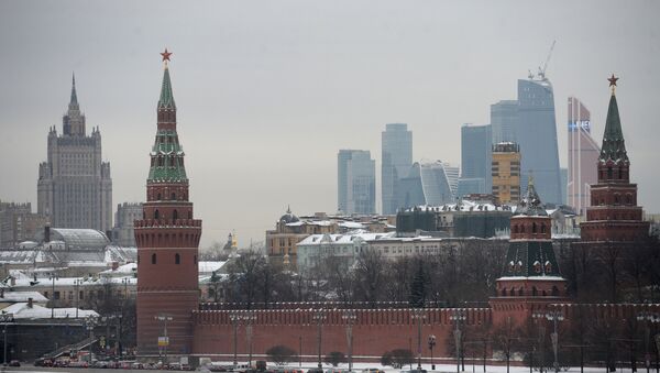 Vista pelo Kremlin de Moscou, Rússia (foto de arquivo) - Sputnik Brasil