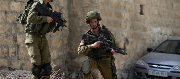 Soldados israelenses na Cisjordânia, 24 de agosto de 2016 - Sputnik Brasil