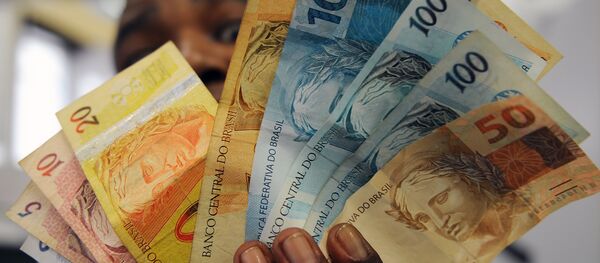 Notas de real (foto de arquivo) - Sputnik Brasil