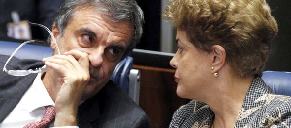 José Eduardo Cardozo e Dilma Rousseff - Sputnik Brasil