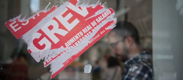 Greve dos bancos em São Paulo (arquivo) - Sputnik Brasil