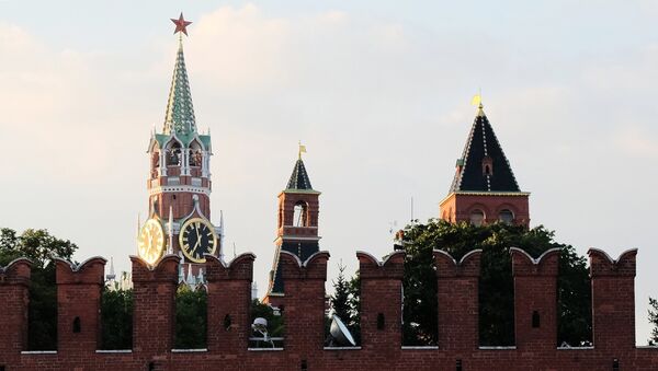 Torres do Kremlin de Moscou, agosto de 2016 - Sputnik Brasil