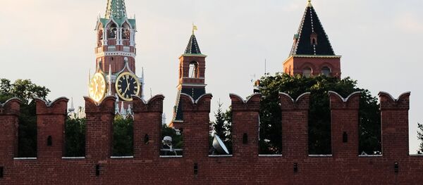 Torres do Kremlin de Moscou, agosto de 2016 - Sputnik Brasil