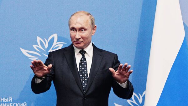 Presidente da Rússia. Vladimir Putin - Sputnik Brasil