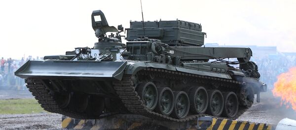 Veículo blindado de recuperação BREM-1 - Sputnik Brasil