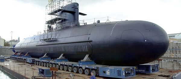Submarino da classe Scorpene fabricado pela empresa francesa de construção naval DCNS - Sputnik Brasil