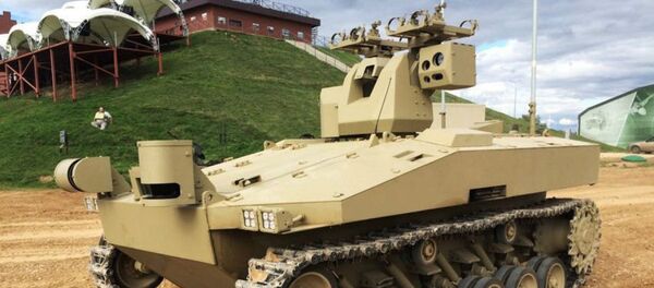 O veículo de combate não tripulado Soratnik (companheiro de luta em russo) - Sputnik Brasil