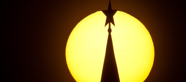 Estrela no torre do Kremlin, Moscou, Rússia (foto de arquivo) - Sputnik Brasil