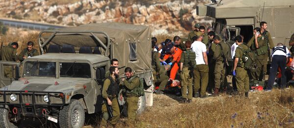 Militares de Israel nas Colinas de Golã (foto de arquivo) - Sputnik Brasil