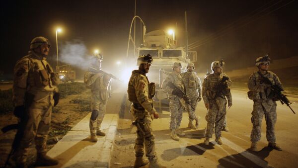Soldados norte-americanos em Mossul, Iraque (foto de arquivo) - Sputnik Brasil