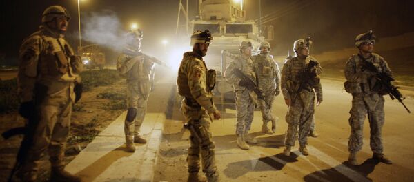 Soldados norte-americanos em Mossul, Iraque (foto de arquivo) - Sputnik Brasil