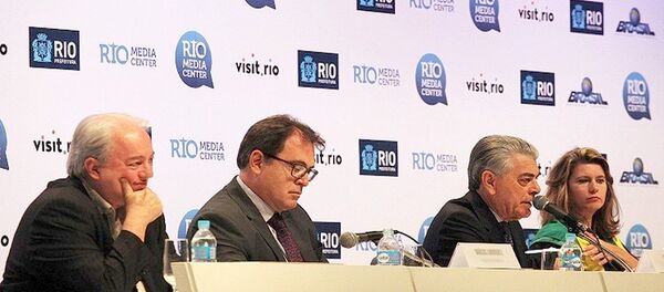 Ministro do Turismo, Alberto Alves, participa da coletiva - Sputnik Brasil