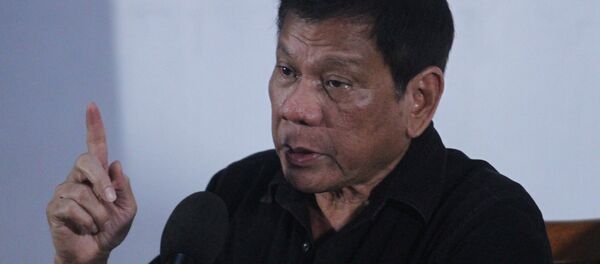 Presidente das Filipinas Rodrigo Duterte Presidente das Filipinas Rodrigo Duterte - Sputnik Brasil